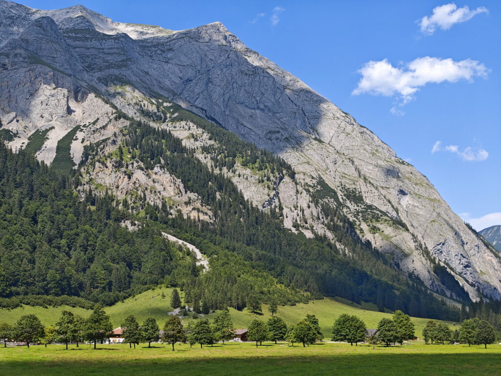 Das Rißtal in der Eng